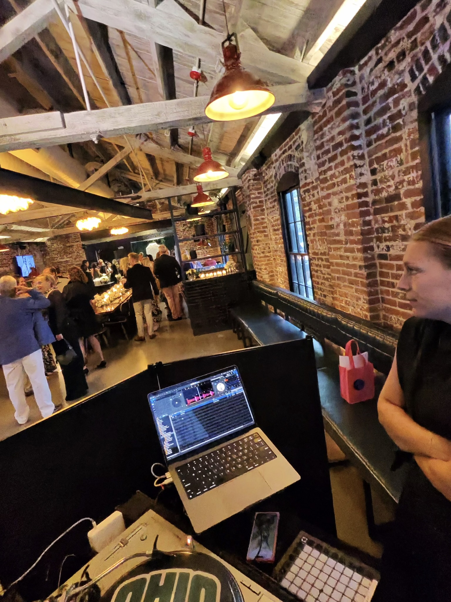 Logan mixing live at a recent event
