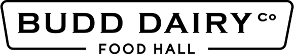 Budd Dairy Food Hall logo